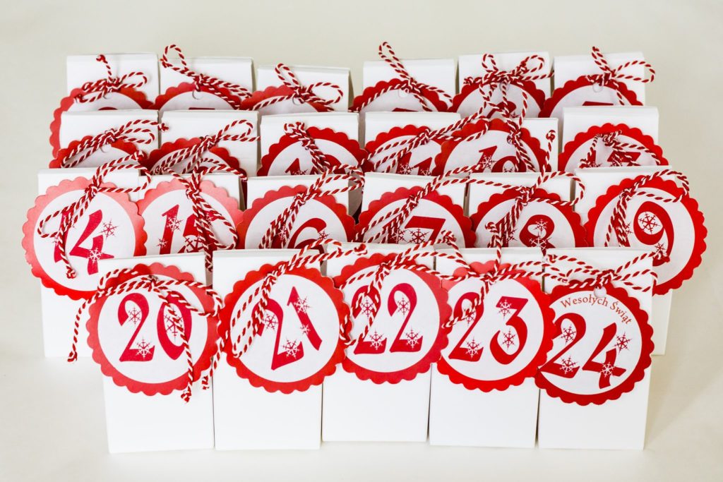 5 idées de calendrier de l’avent à faire soi-même